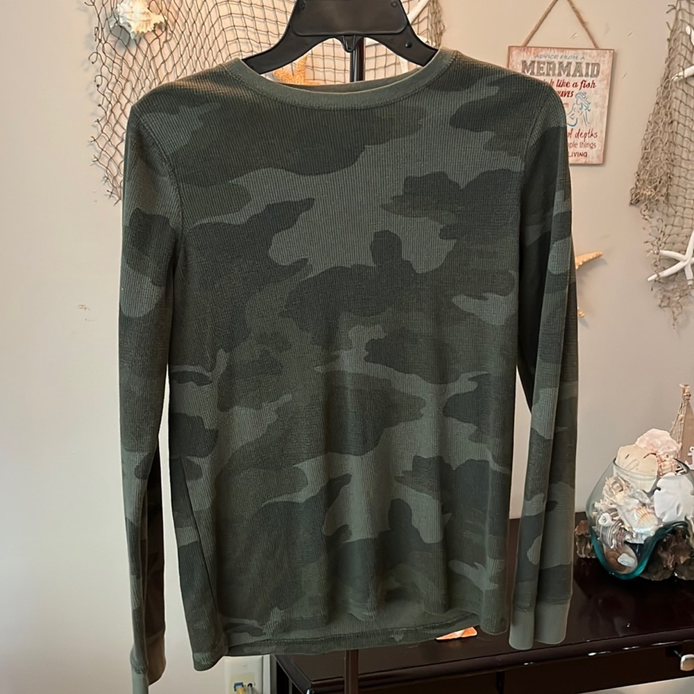 Urban pipeline Boys Camo long sleeve thermal